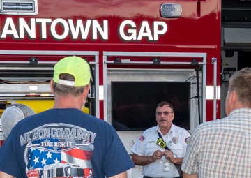 Pa. National Guard hosts helicopter orientation for emergency responders