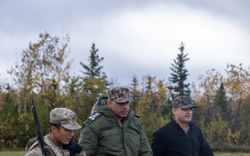 Indian and U.S. Army bilateral training exercise at Yudh Abhyas 25 in Fort Wainwright, AK