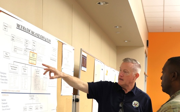 USACE Mobile District Commander visits Mobile County EM