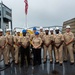 USS John C. Stennis 911 morning colors