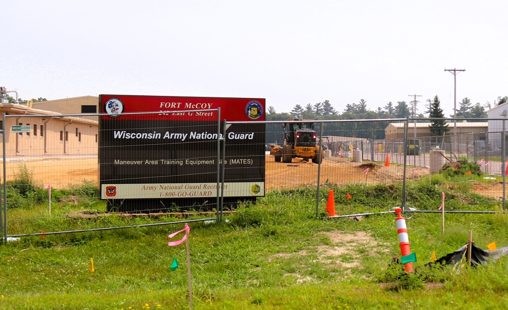 Wisconsin MATES facility at Fort McCoy receives parking area upgrades