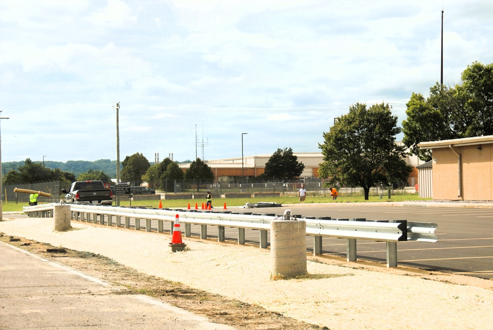 Wisconsin MATES facility at Fort McCoy receives parking area upgrades