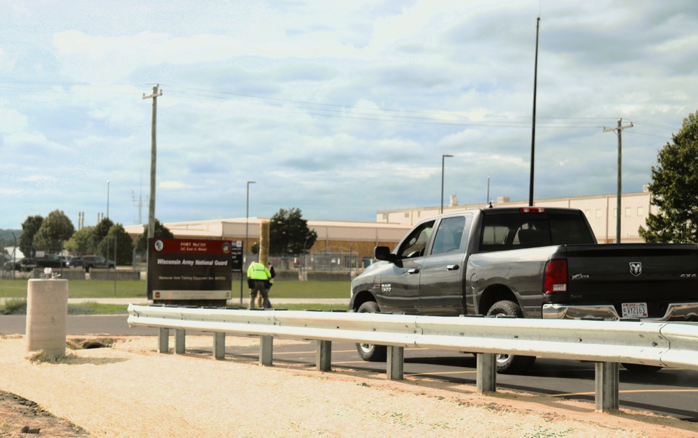 Wisconsin MATES facility at Fort McCoy receives parking area upgrades