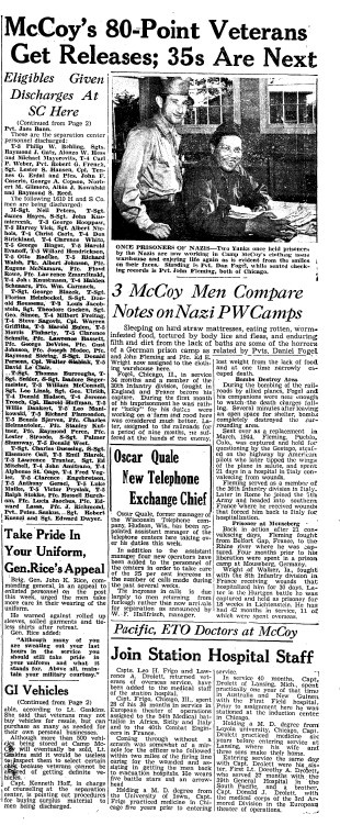 This Month in Fort McCoy History — September