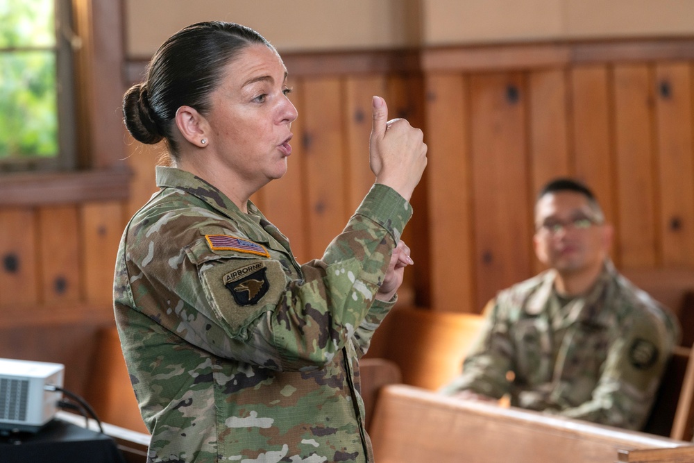 Oregon National Guard Chaplain Corps Annual Sustainment Training