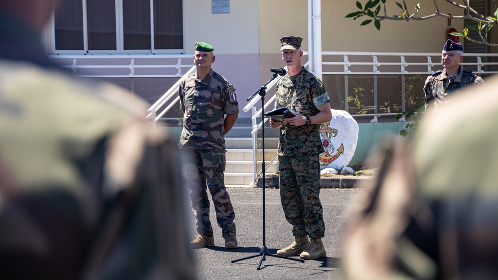 Exercise DELAYEN: Closing Ceremony and Icebreaker in Tahiti
