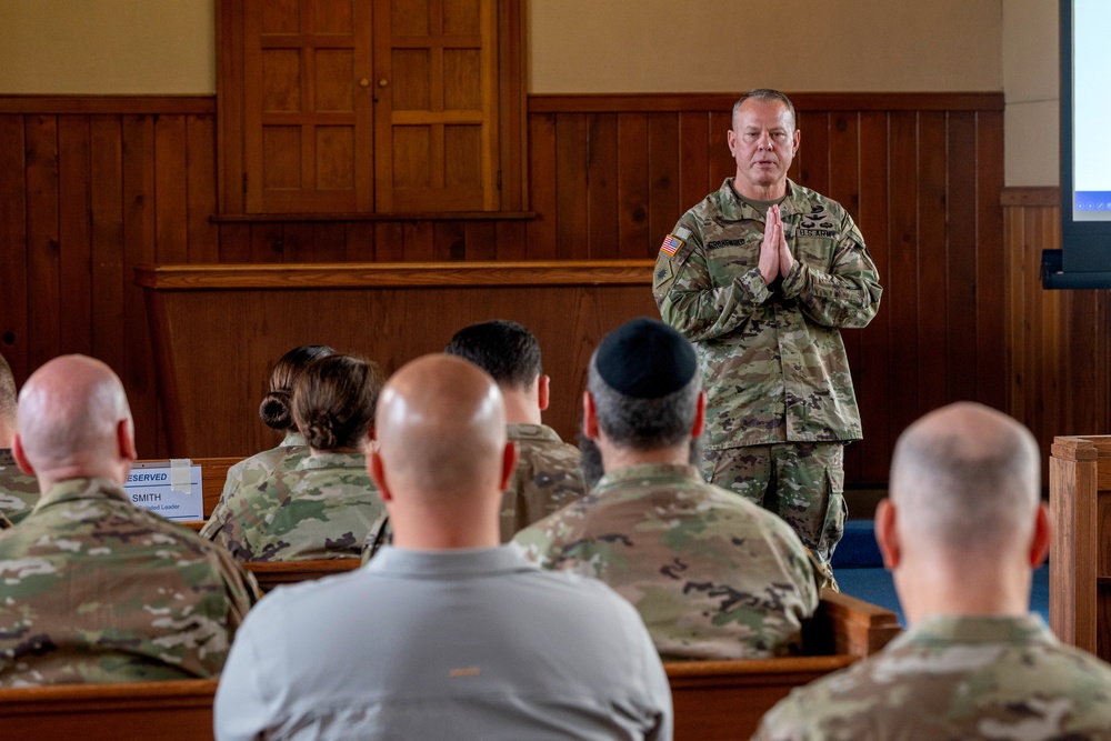 Oregon National Guard Chaplain Corps Annual Sustainment Training
