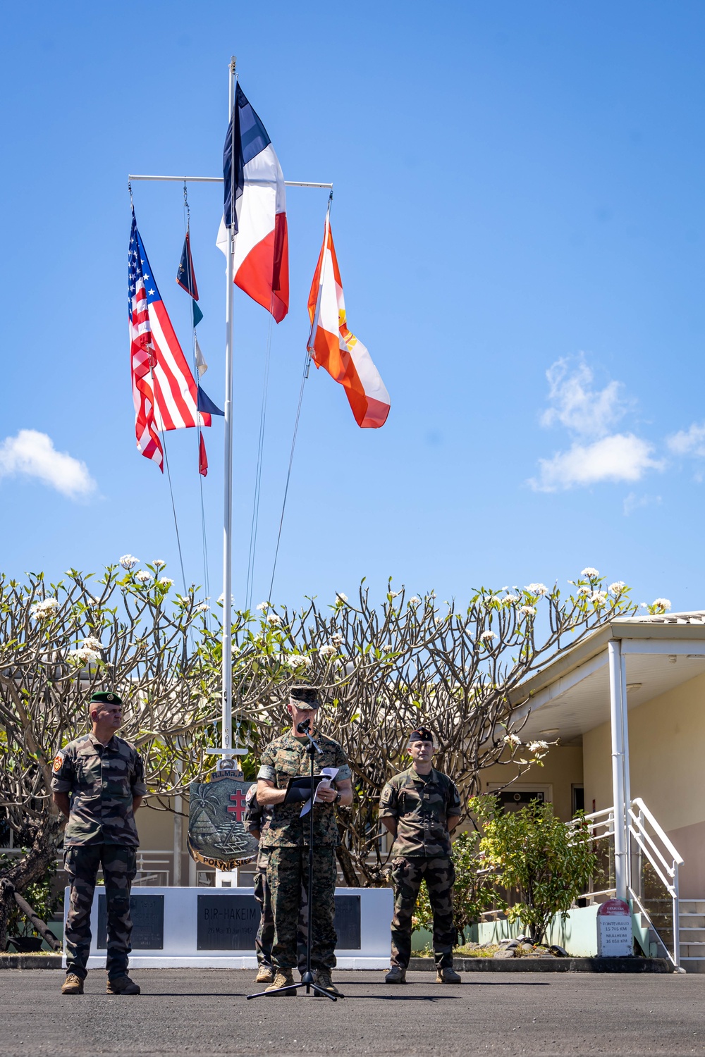 Exercise DELAYEN: Closing Ceremony and Icebreaker in Tahiti