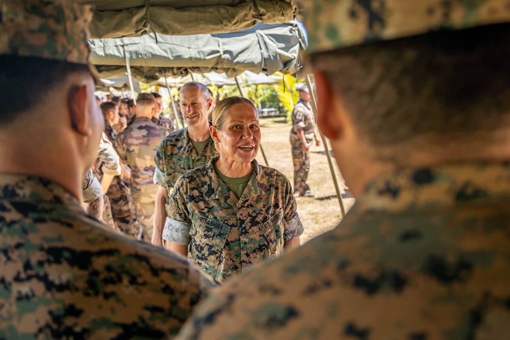 Exercise DELAYEN: Closing Ceremony and Icebreaker in Tahiti