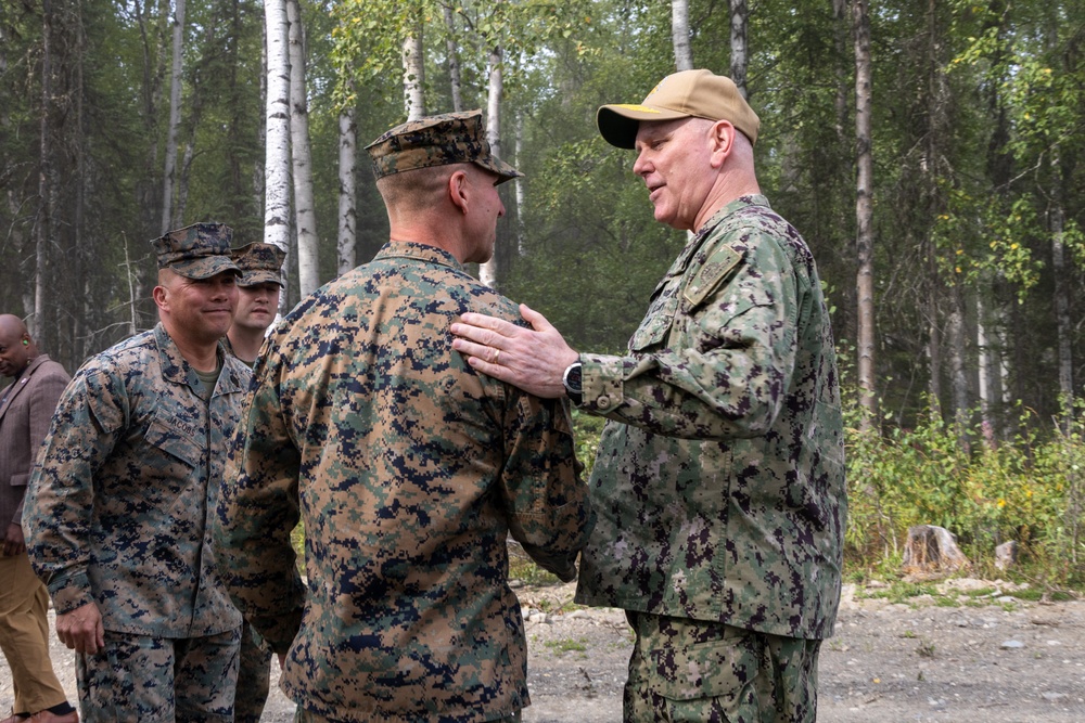VCJCS Visits Marines During AE25