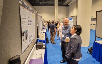 Research scientists share first-time experience, forge connections at military health symposium