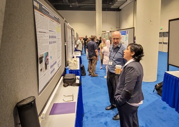 Research scientists share first-time experience, forge connections at military health symposium