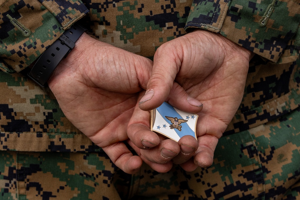 VCJCS Visits Marines During AE25