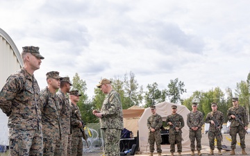 VCJCS Visits Marines During AE25