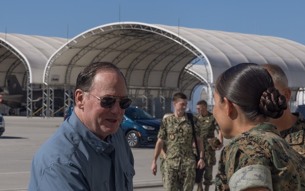 U.S. Secretary of the Navy visits MCAS Miramar and 3rd MAW Marines