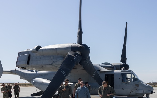 U.S. Secretary of the Navy visits MCAS Miramar and 3rd MAW Marines