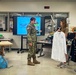 Army biochemist inspires students, promotes military opportunities