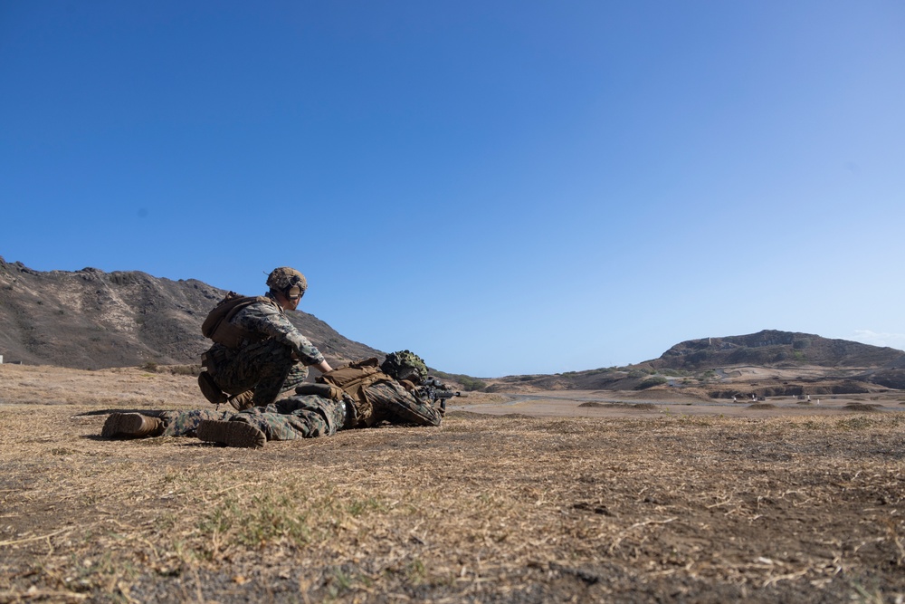 3rd Littoral Combat Team Conducts Live Fire Basic Skills Training
