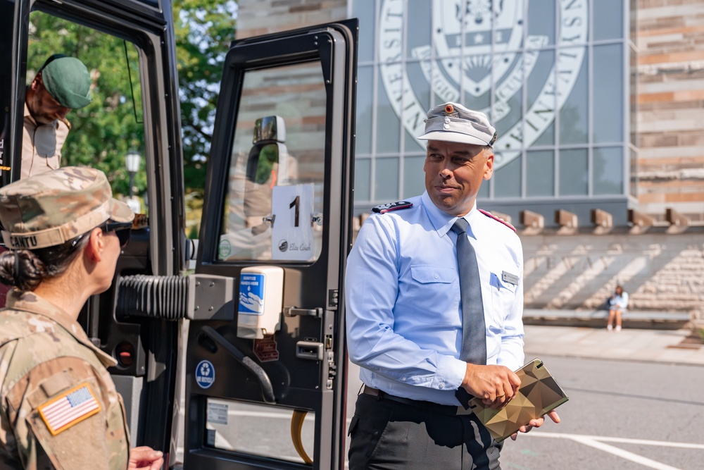 USAWC International Fellows Visit University of Scranton ROTC