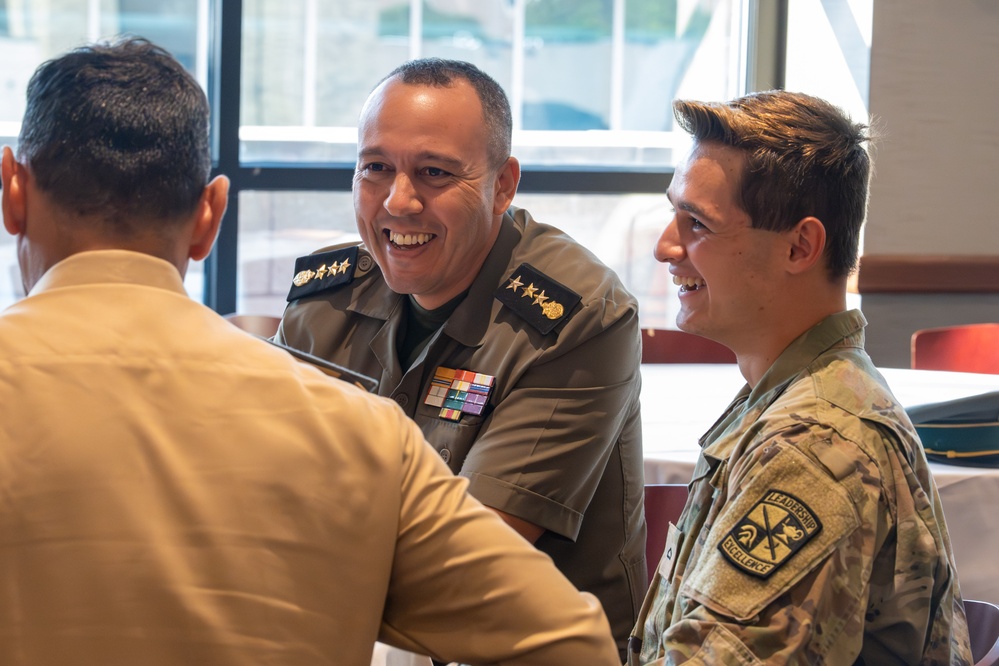 USAWC International Fellows Visit University of Scranton ROTC