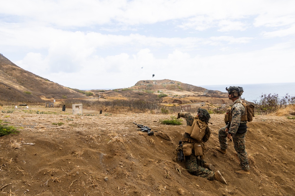 3rd Littoral Combat Team Conducts Live Fire Basic Skills Training