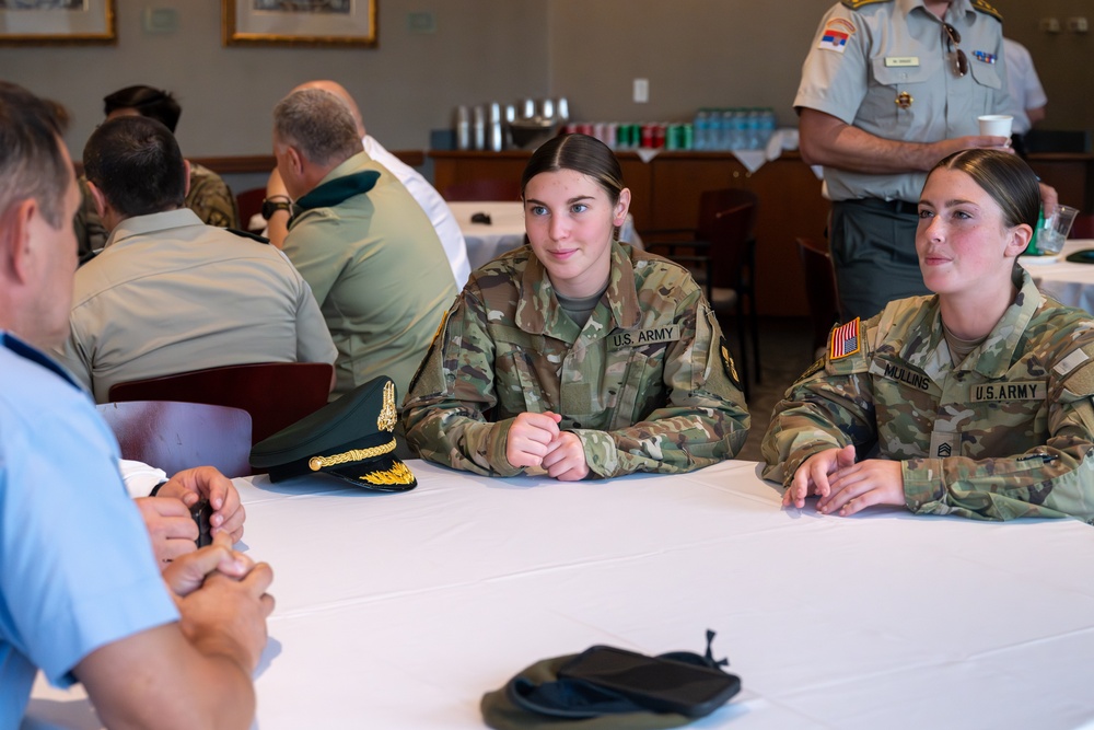 USAWC International Fellows Visit University of Scranton ROTC
