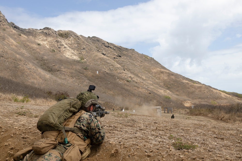 3rd Littoral Combat Team Conducts Live Fire Basic Skills Training