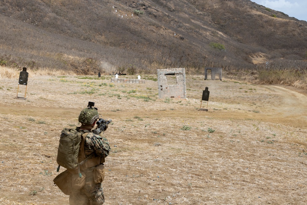 3rd Littoral Combat Team Conducts Live Fire Basic Skills Training