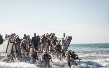 UNITAS 2025: Spanish Marines arrive at Camp Lejeune