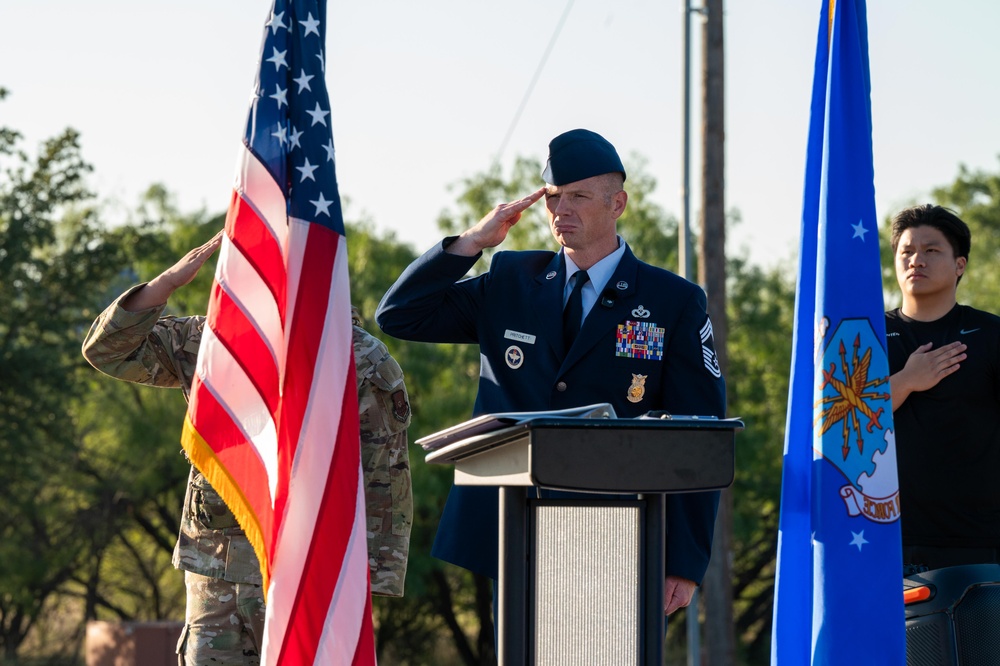Never forget: Dyess hosts 9/11 memorial and ruck