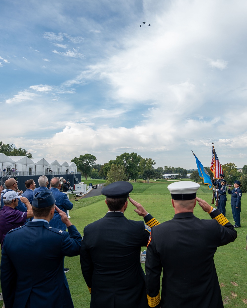 From Flightline to Fairway 114th FW Launches the Sanford International