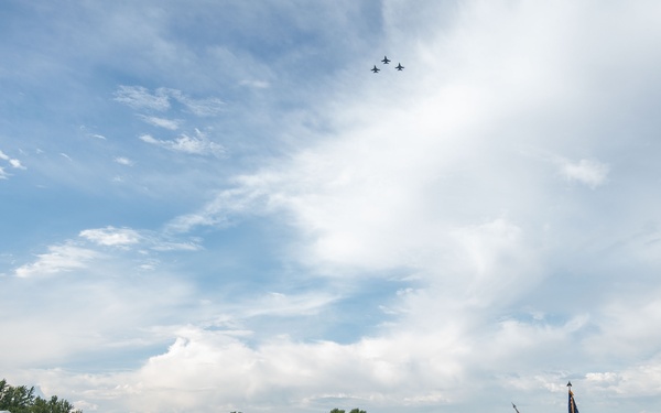 From Flightline to Fairway 114th FW Launches the Sanford International