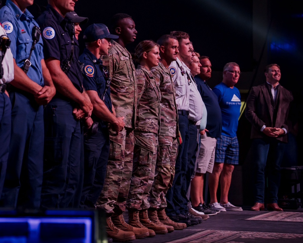 Honoring service on Patriot Day at the Sanford International