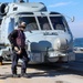 GSM2 Mark Bacca  conducts a hot-pump refueling operation during the Northern Coasts 2025