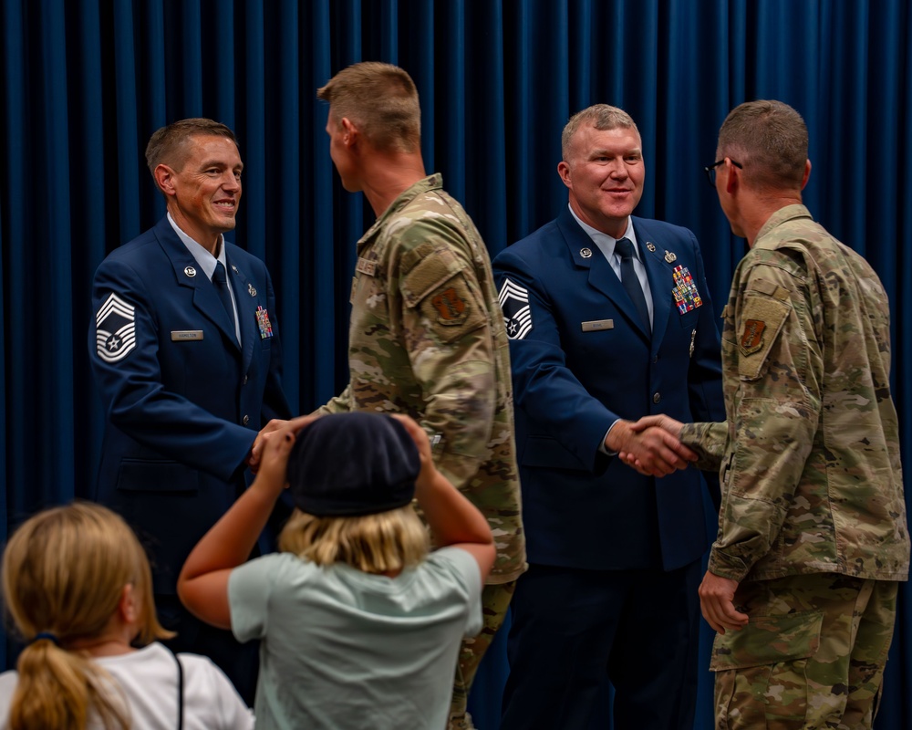 114th Fighter Wing Inducts New Chief Master Sergeants