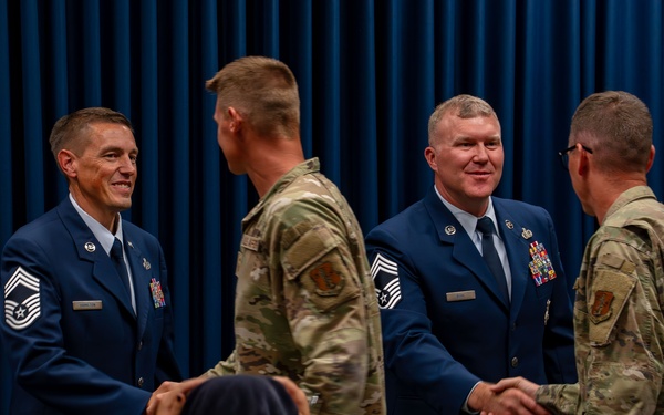 114th Fighter Wing Inducts New Chief Master Sergeants