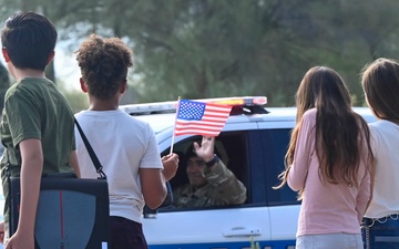 DM Airmen participate in First Responders Parade