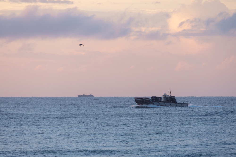 UNITAS 2025 | Combat Logistics Battalion 22 Conduct Boat Operations Group Support