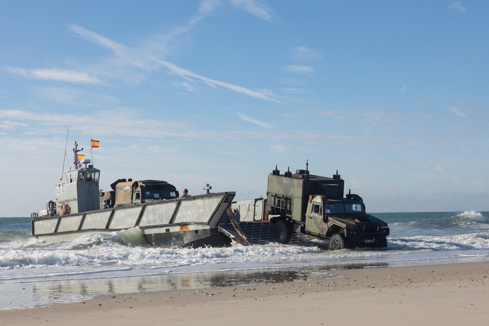 UNITAS 2025 | Combat Logistics Battalion 22 Conduct Boat Operations Group Support