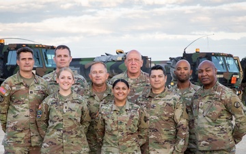 83rd CSSB Support Operations Group Photo during Saber Junction 2025