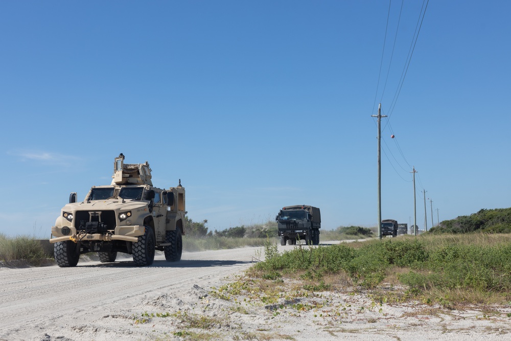 UNITAS 2025 | Combat Logistics Battalion 22 Conduct Boat Operations Group Support