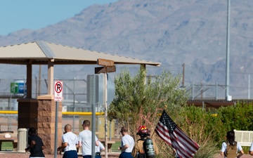 Nellis Airmen honor 9/11 victims with memorial run and ceremony