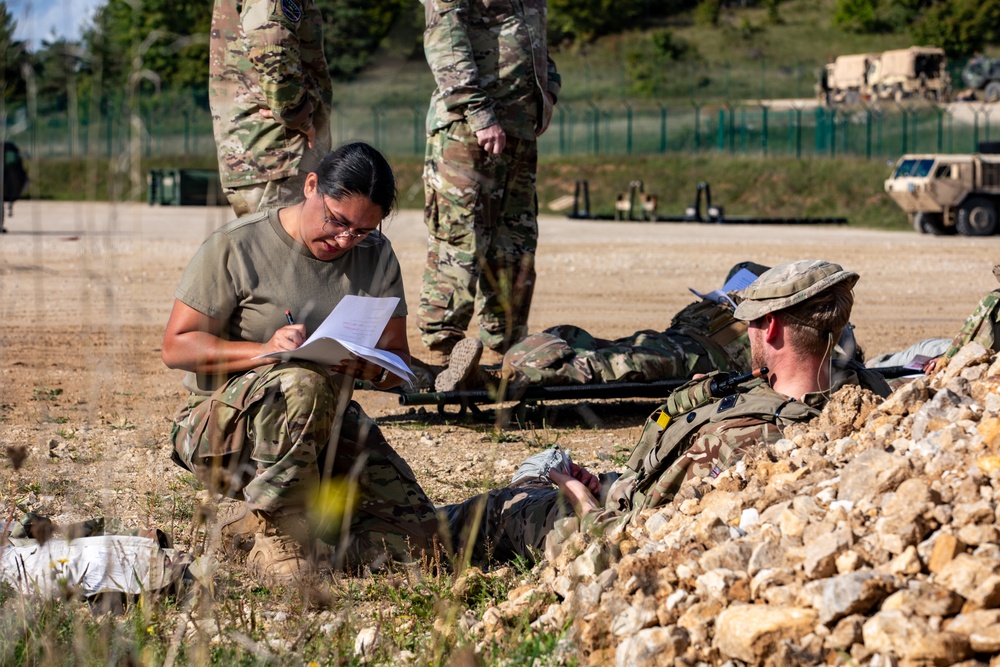 83rd CSSB Trains for Air Medevac During Saber Junction 2025