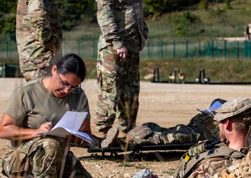 83rd CSSB Trains for Air Medevac During Saber Junction 2025