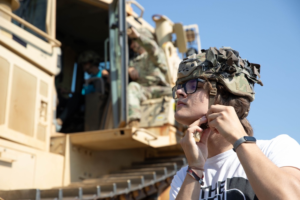 Foreign Exchange Students Visit Fort Campbell