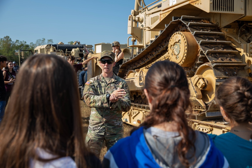 Foreign Exchange Students Visit Fort Campbell