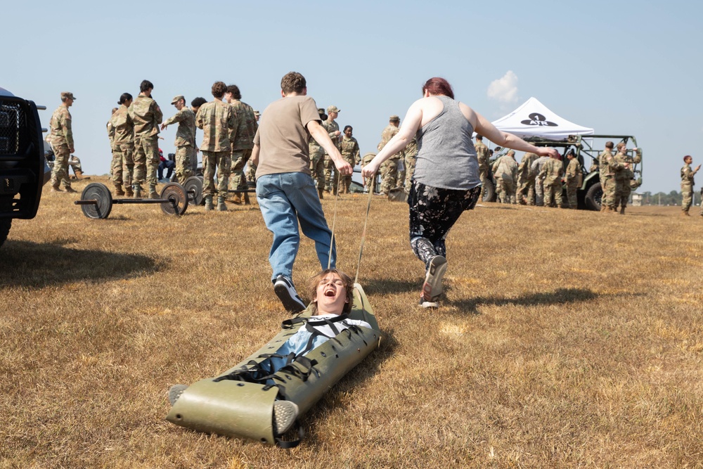 Foreign Exchange Students Visit Fort Campbell