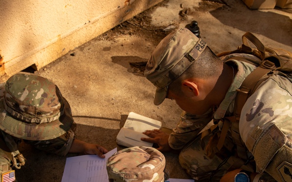 100th Bn., Delta Company conducts Land Navigation Training