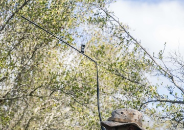 U.S. Marines with 2nd Bn., 4th Marines conduct patrol exercise