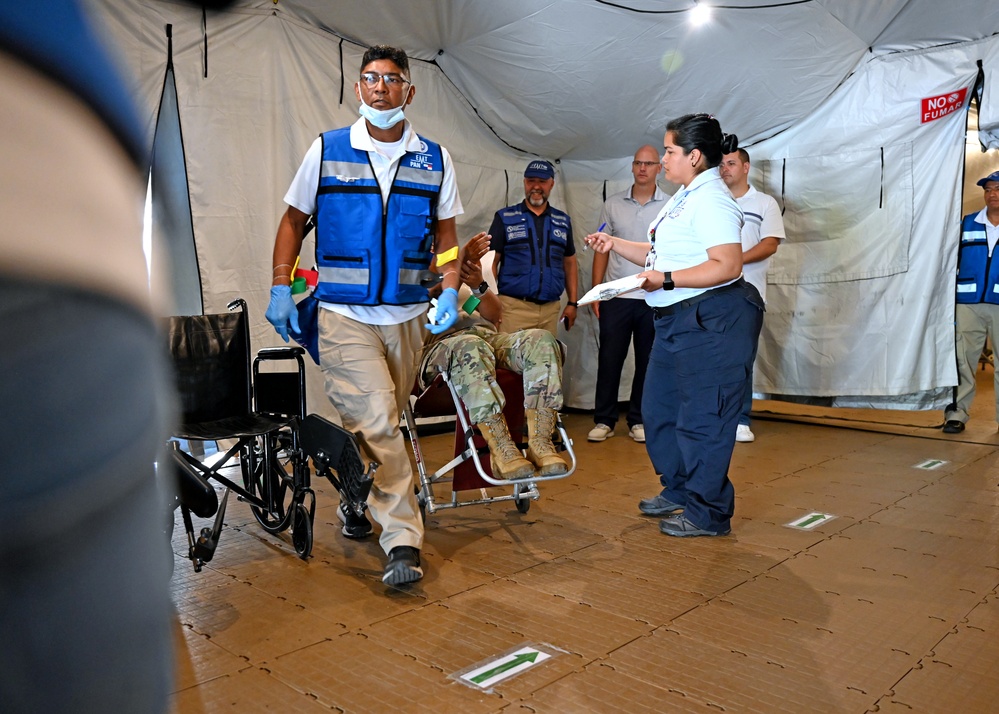 U.S, Panamanian disaster response training in PANAMAX-Alpha Phase II